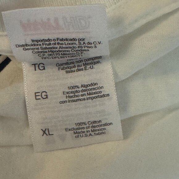 Fruit of the Loom 100% Cotton Walk to Defeat ALS T-Shirt, White, XL - Picture 12 of 13